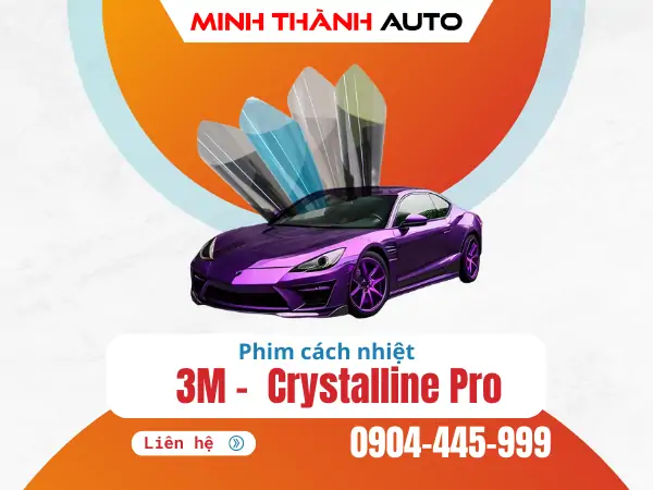 Phim cách nhiệt 3M Crystalline Pro…