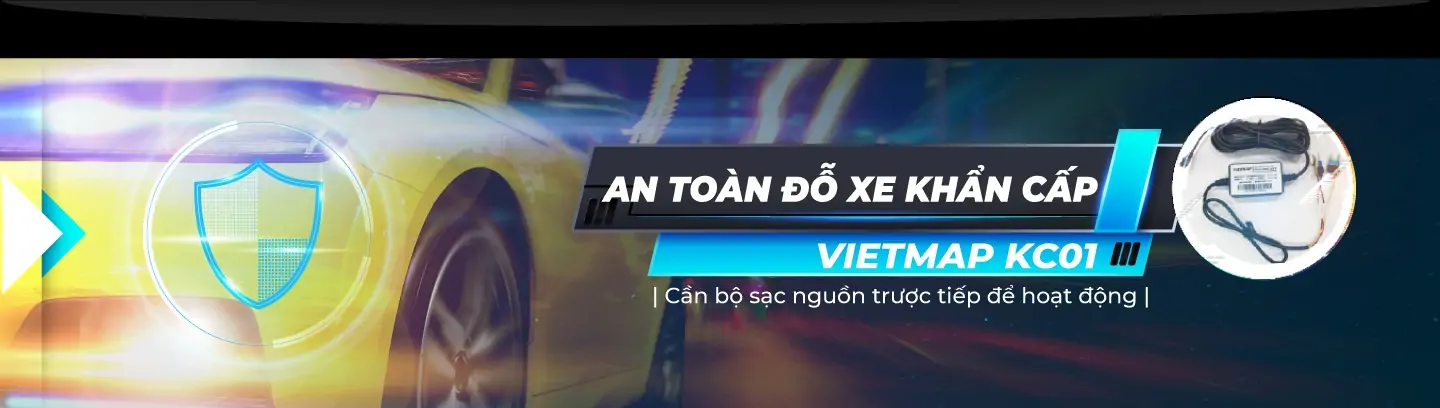 Vietmap KC01 ghi hinh khan cap