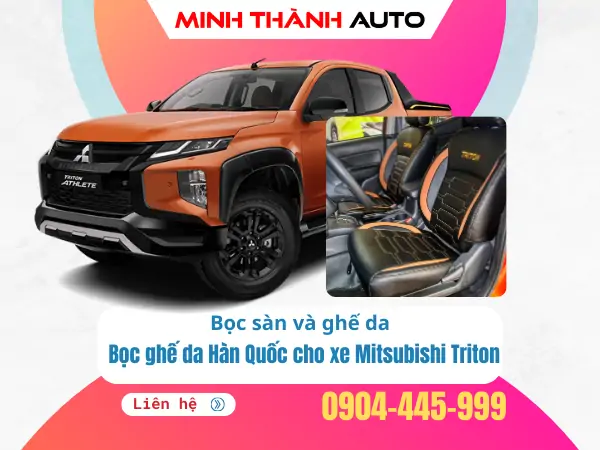 Bọc ghế Da Hàn Quốc xe…