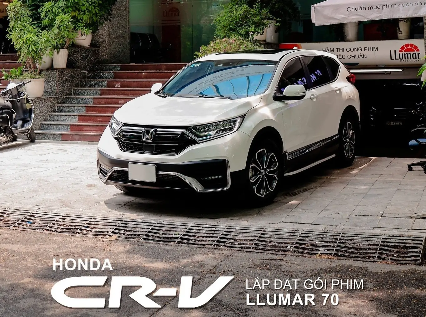 crv dan phim cach nhiet llumar crv dan phim cach nhiet llumar