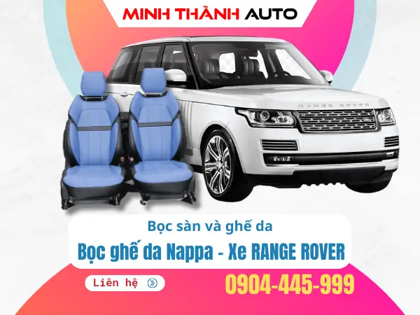 Bọc ghế da Nappa xe Ranger…