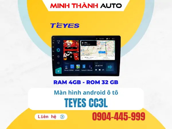 Màn hình Android ô tô TEYES…