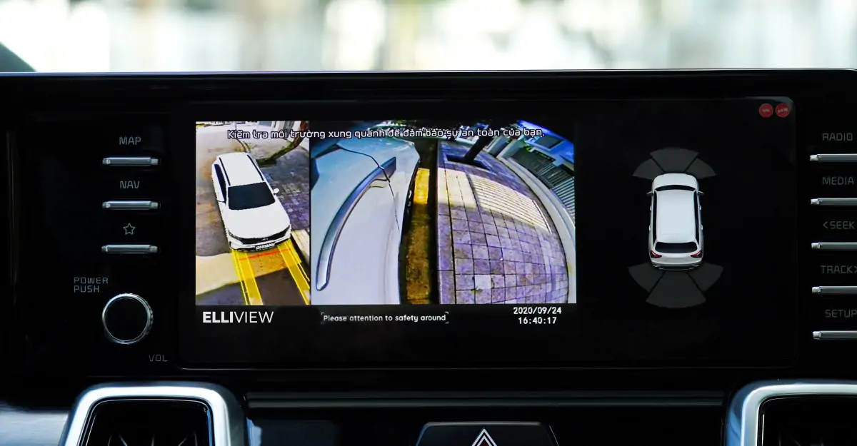 Màn hình ô tô ICAR Elliview V5-S liền camera 360 minhthanhauto.vn