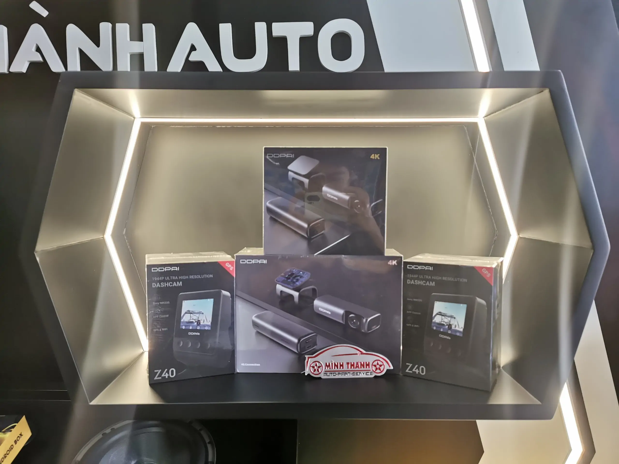 Minh Thành Auto đại lý phân phối chính hãng Camera hành trình DDPai Z50 4K Ultra HD