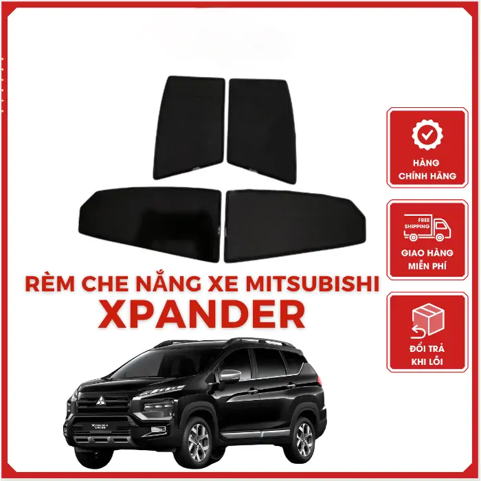  Rèm Che Nắng Xe Mitsubishi Xpander Chính Hãng Loại 1 tại Thanh Hóa