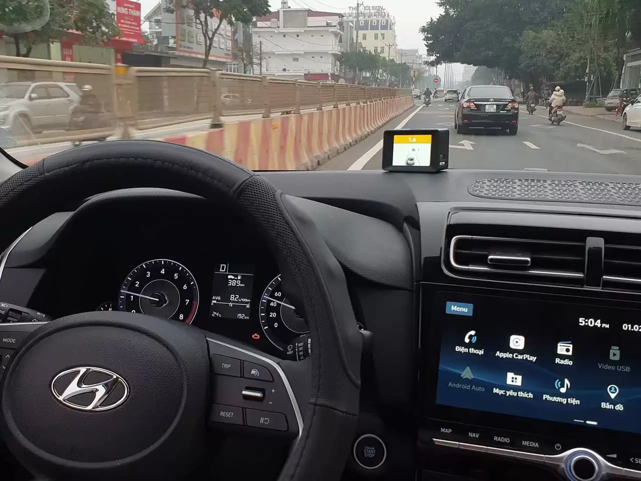 Hình ảnh thực tế khách hàng nâng cấp Utour C2 Max tại Minh Thành Auto