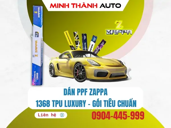 Dán PPF Zappa 1368 TPU Luxury…