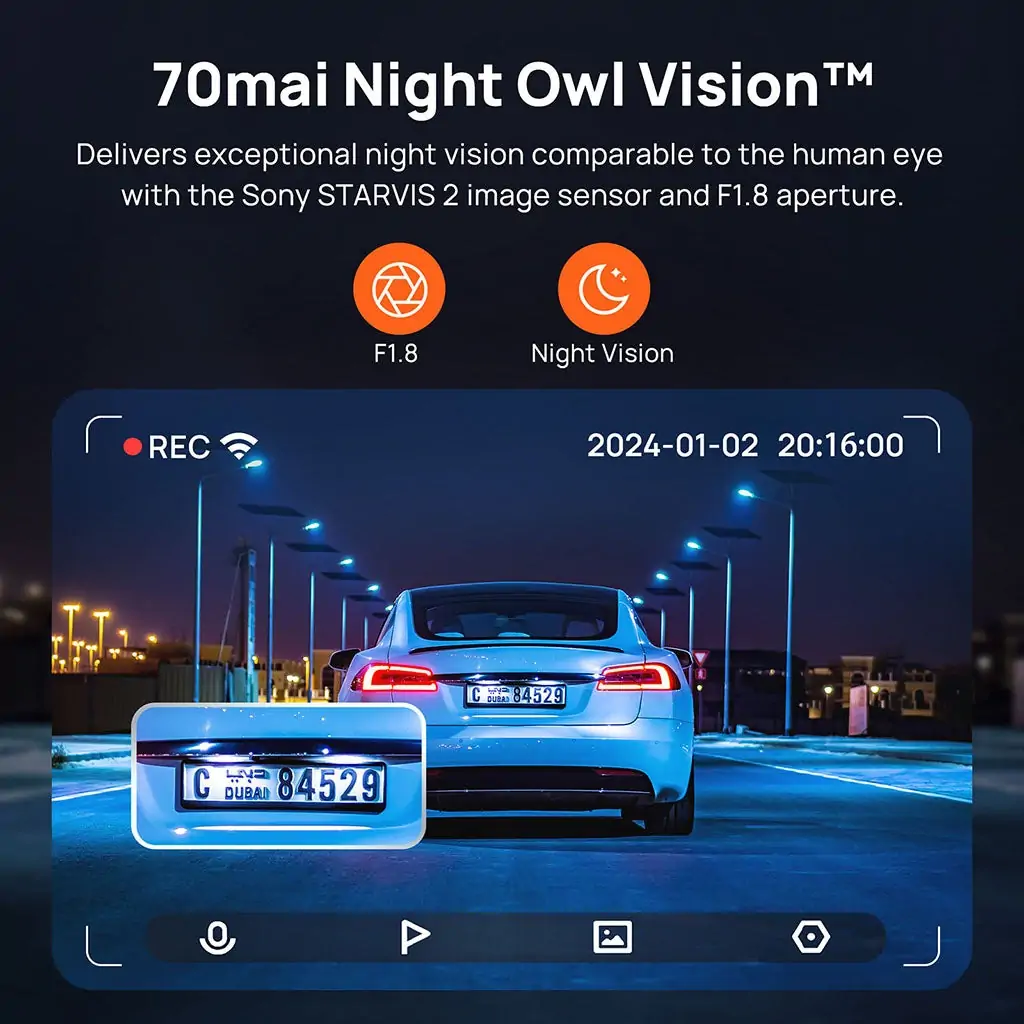 70mai night owl vision