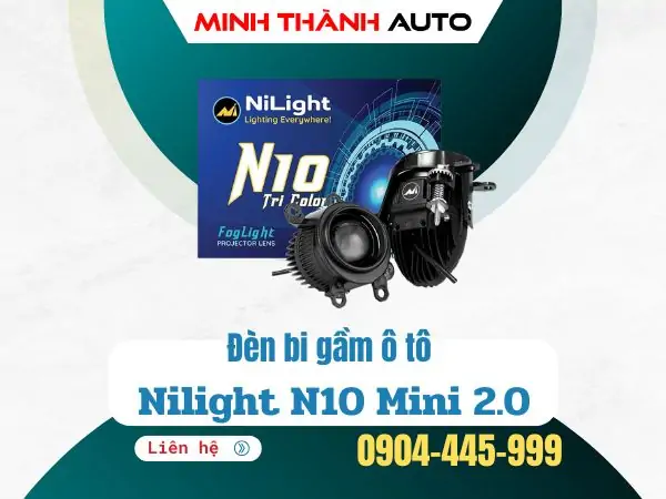 Đèn bi Gầm Nilight N10 Mini…