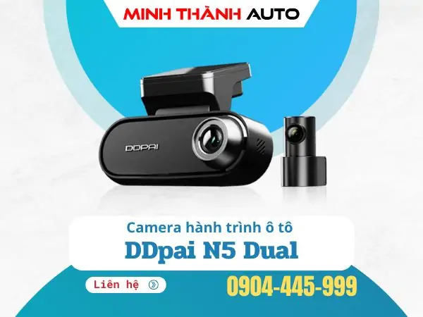Camera hành trình DDpai N5 Dual…
