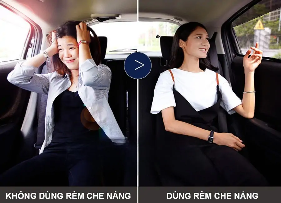 Lựa chọn Rèm Che Nắng Kính Hông Xe Ô Tô tại Thanh Hóa