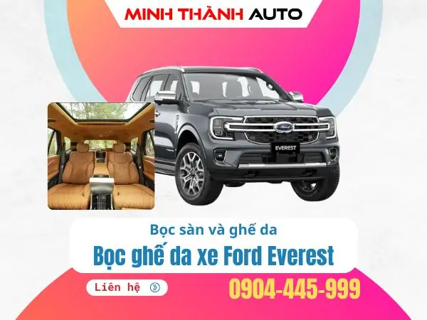 Bọc ghế da ô tô Ford…