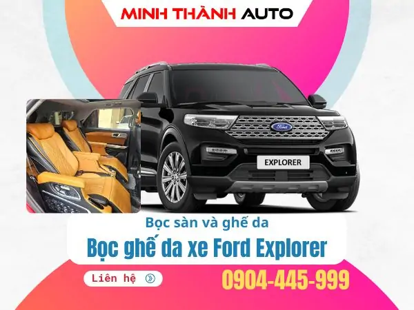 Bọc ghế da ô tô Ford…