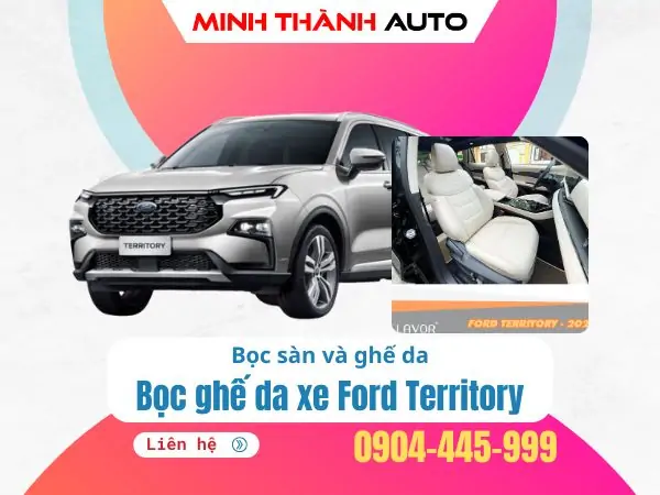 Bọc ghế da ô tô Ford…