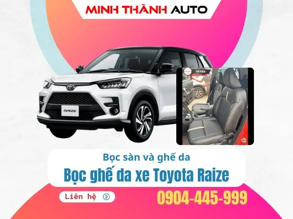 Bọc ghế da xe ô tô…