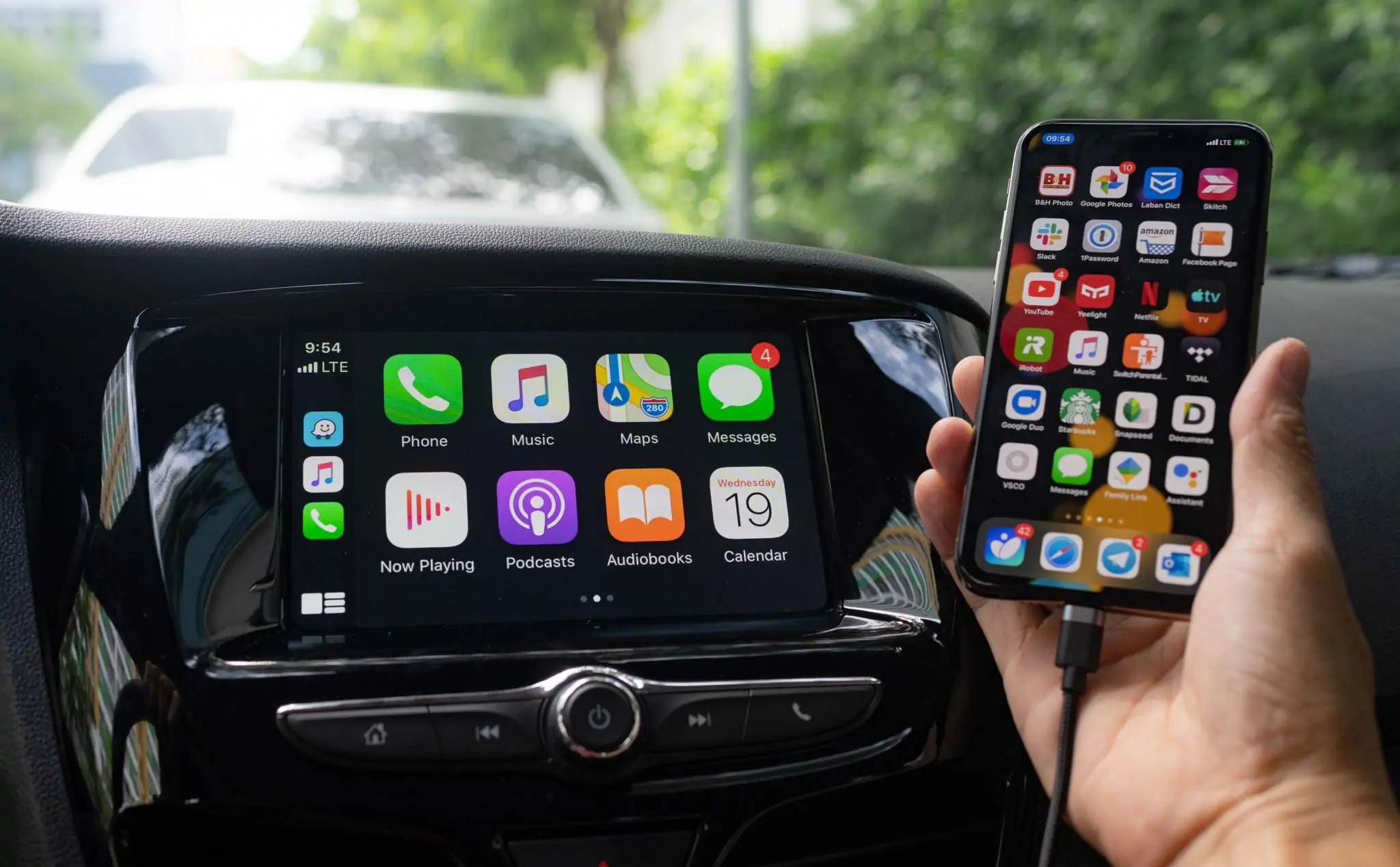 Giao diện màn hình Carplay 