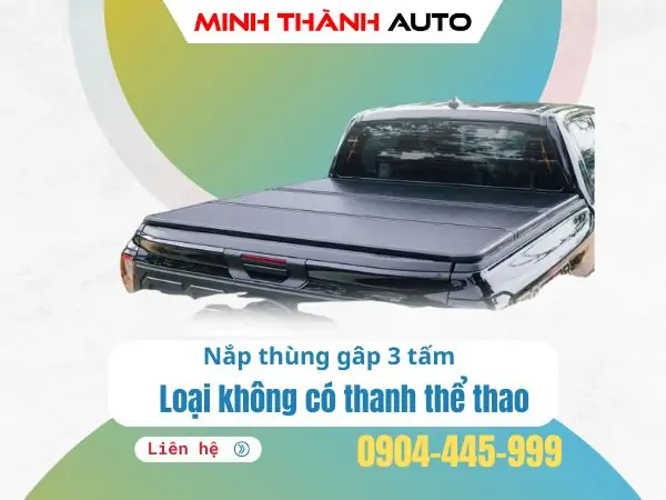 Nắp Thùng Gập 3 Tấm Cho…
