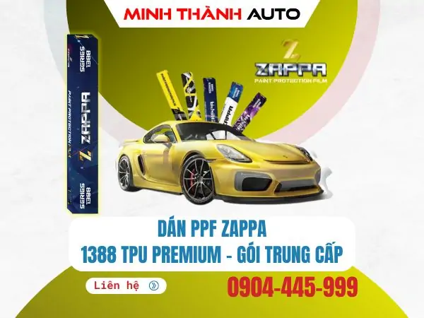 Dán PPF Zappa 1388 TPU Premium…