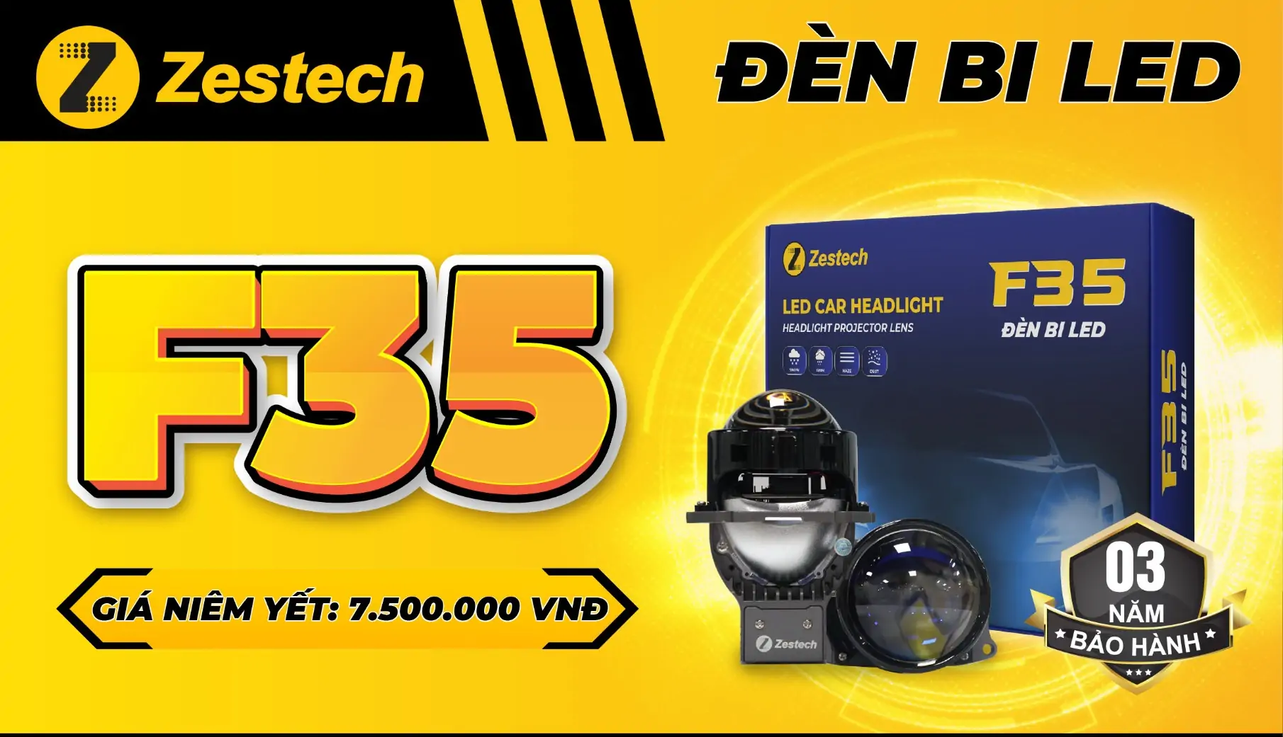 bang gia den bi led zesteh f35