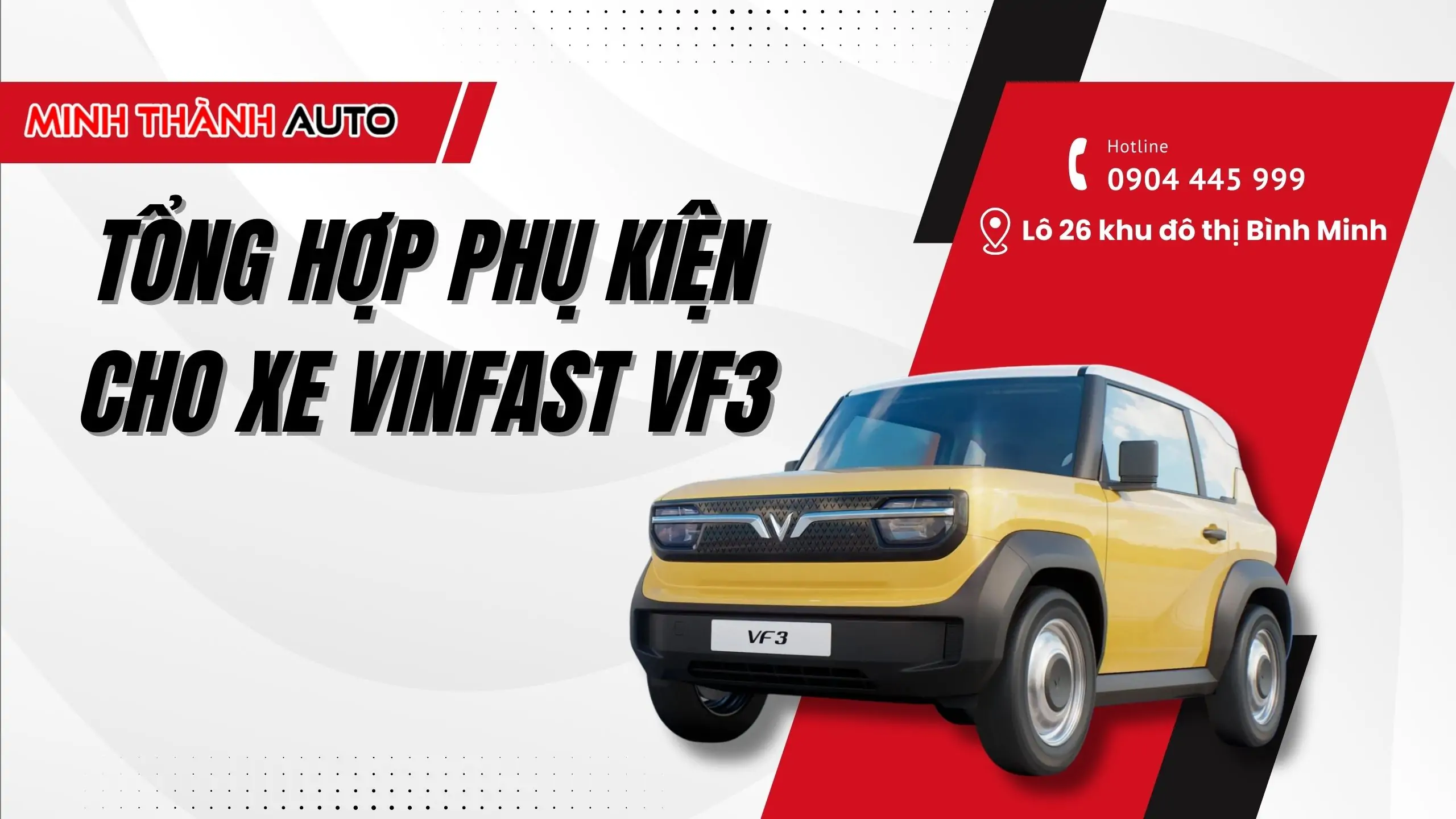 [ Khám Phá ] Thế Giới Phụ Kiện Cho Xe VinFast VF3 – Nơi Thỏa Mãn Mọi Đam Mê