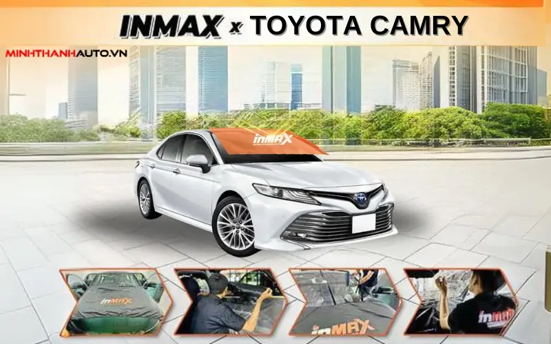 cac buoc dan phim inmax cho xe toyota camry