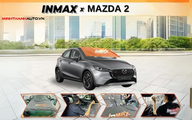 cac buoc thi cong dna phim cach nhiet inmax cho xe mazda 2