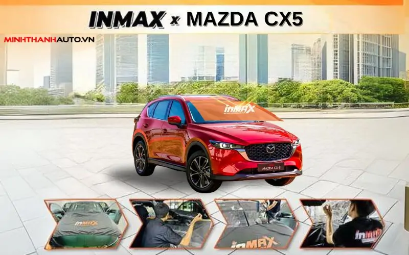 Dán phim cách nhiệt InMAX cho MAZDA CX5