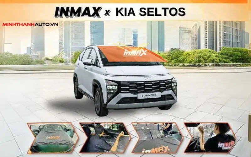 Dán phim Cách Nhiệt INMAX cho xe Kia Seltos