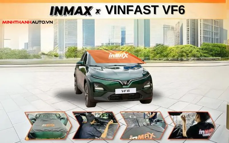 Dán phim cách nhiệt InMAX cho xe Vinfast VF6