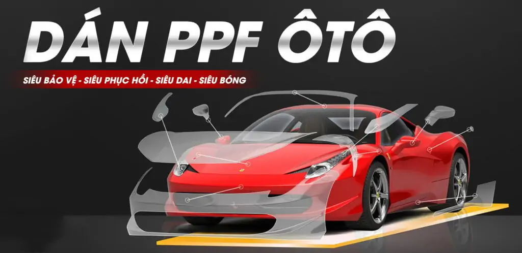 Dán PPF ô tô giá rẻ tại Minh Thành Auto