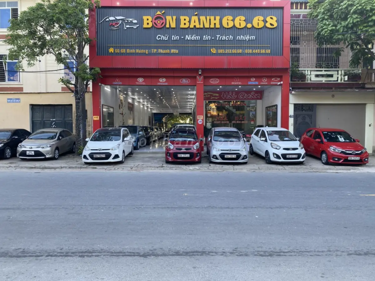 5 Địa chỉ mua bán xe ô tô cũ uy tín nhất Thanh Hóa