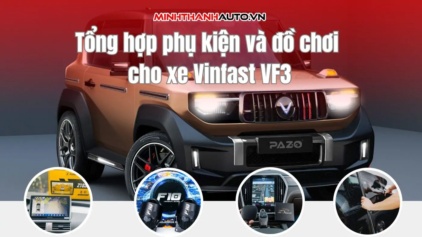 đồ chơi cho xe vinfast Vf3