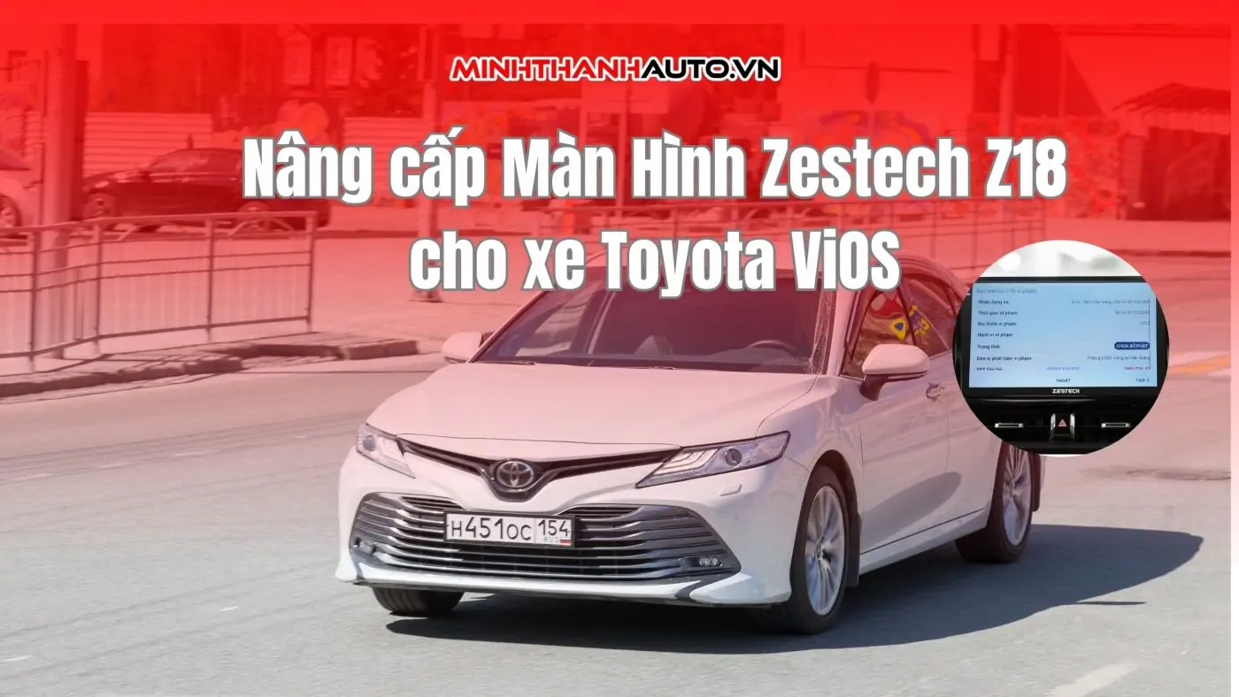 màn hình zestech cho xe vios