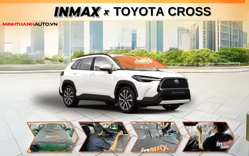 Dán phim Cách Nhiệt INMAX cho xe Toyota Cross