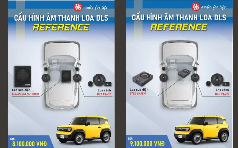 goi do am thanh thuong hieu audio dls cho vinfast vf3