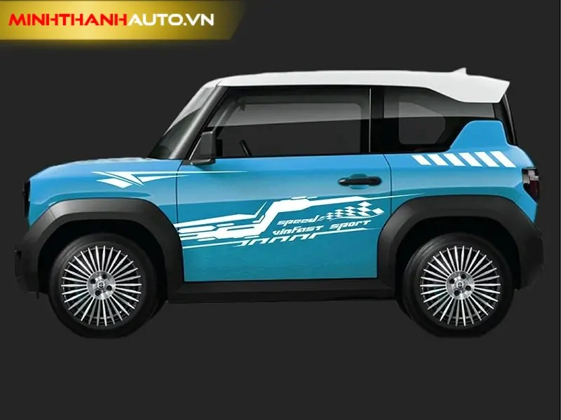 minh thanh auto decal xe hoi dien vf3