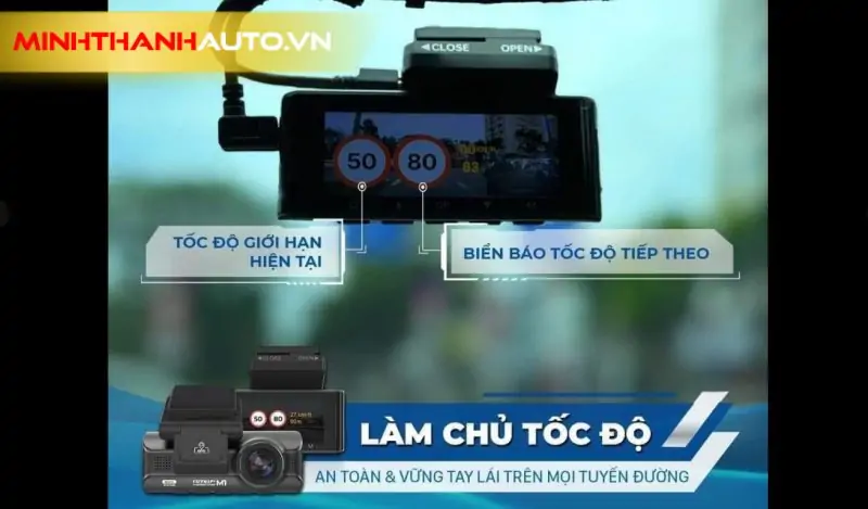 minh thanh auto lam chu toc do voi vietmap m1 tren xe vinfast vf3