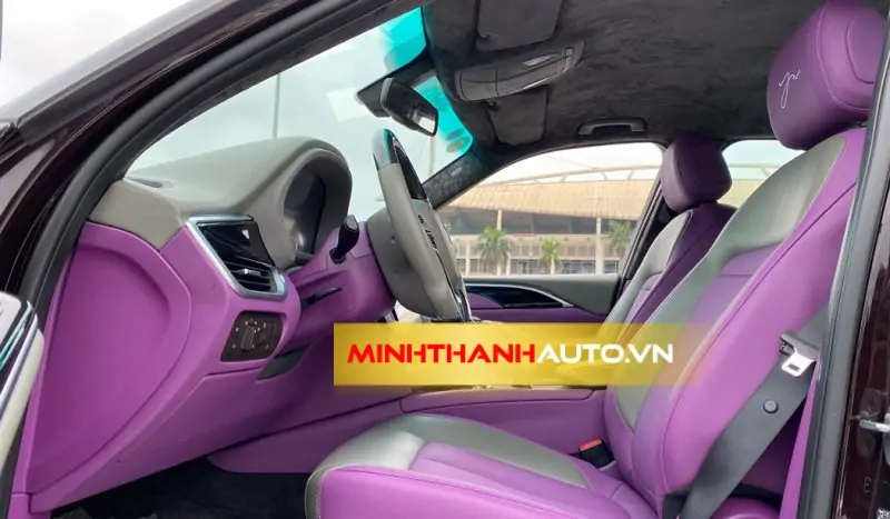 minh thanh auto mau ghe da cho vf3 mau huong