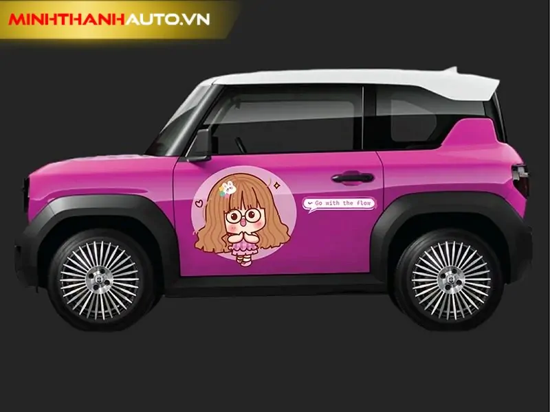 minh thanh auto tem decal xe vinfast vf3