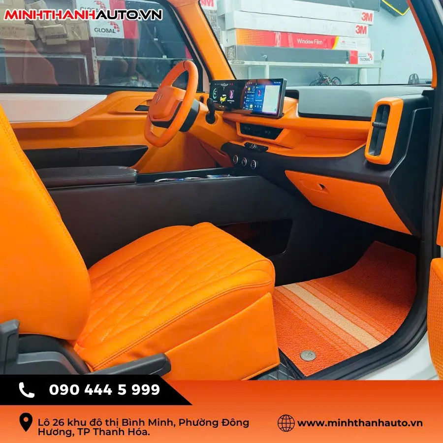 z7027784630665 efcc46e907c3936f4c180e4fc28a80e3 Mẫu Bọc Ghế Da VF3 Màu Cam Hermes 2025