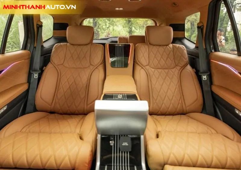 minh thanh auto boc ghe da nappa cao cap cho xe Ford Everest thanh hoa