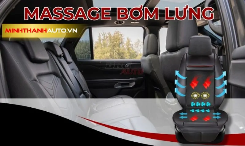 minh thanh auto massage bom lung ghe ford everest 2024