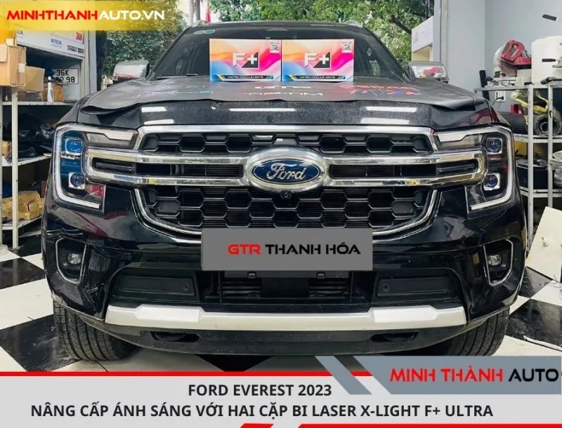 minh thanh auto nang cao bi laser f10 plus cho Ford Everest