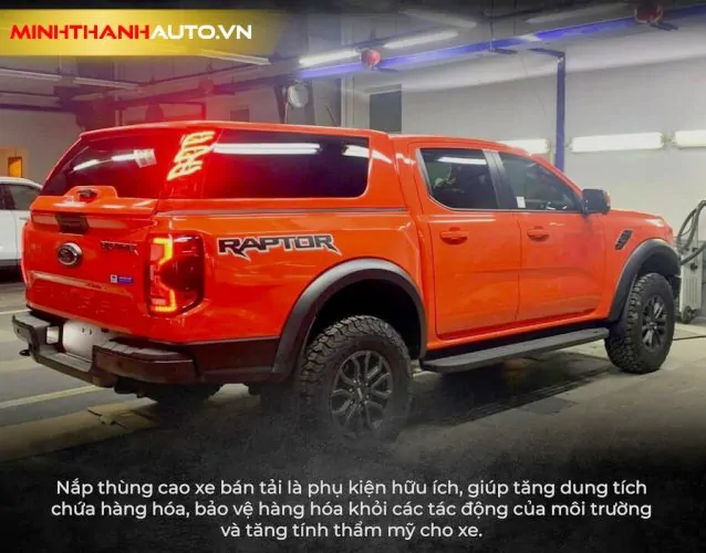 minh thanh auto nap thung cao cho ford ranger 2024