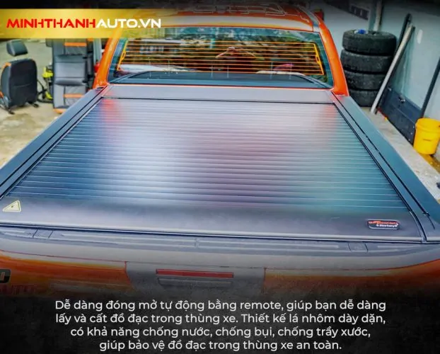 minh thanh auto nap thung cuon dien option cho ford ranger 2024