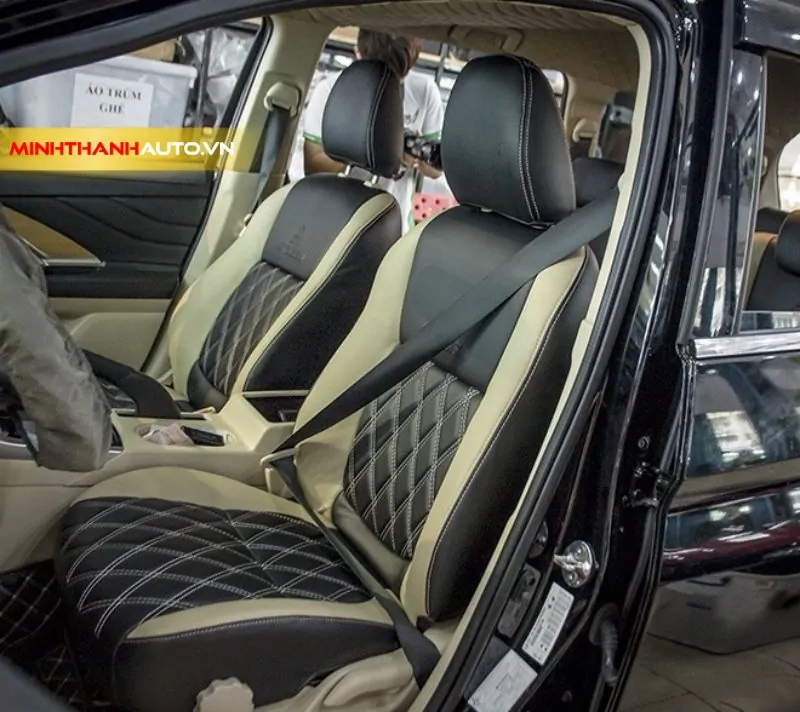 minh thanh auto phoi mau boc ghe da cong nghiep xpander