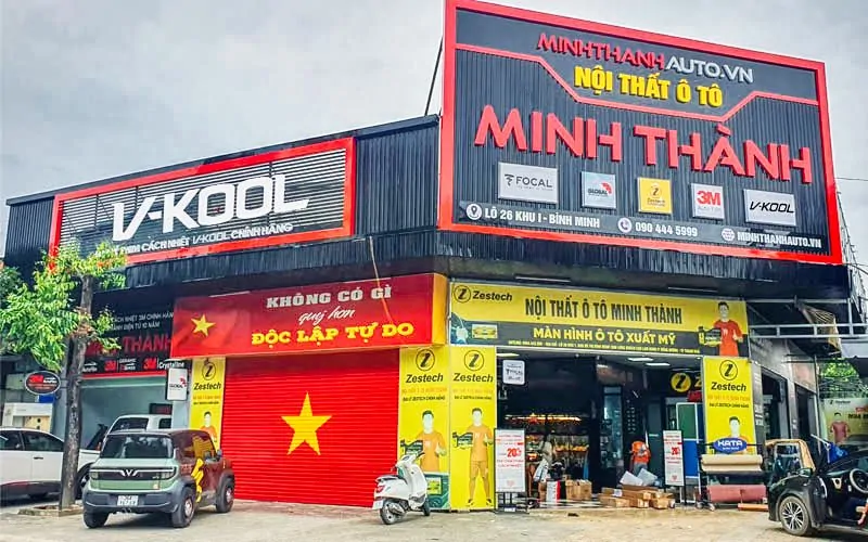 Minh Thành Auto Đại Lý Phim Cách Nhiệt V-KOOL Chính Hãng Thanh Hóa