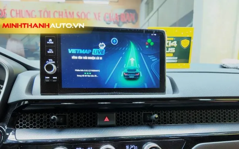 Minh Thanh Auto Giao Dien Vietmap Live De Su Dung