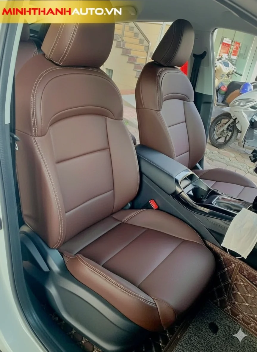 Mau Ghe Da Limo Green 2025 màu Nâu Cafe