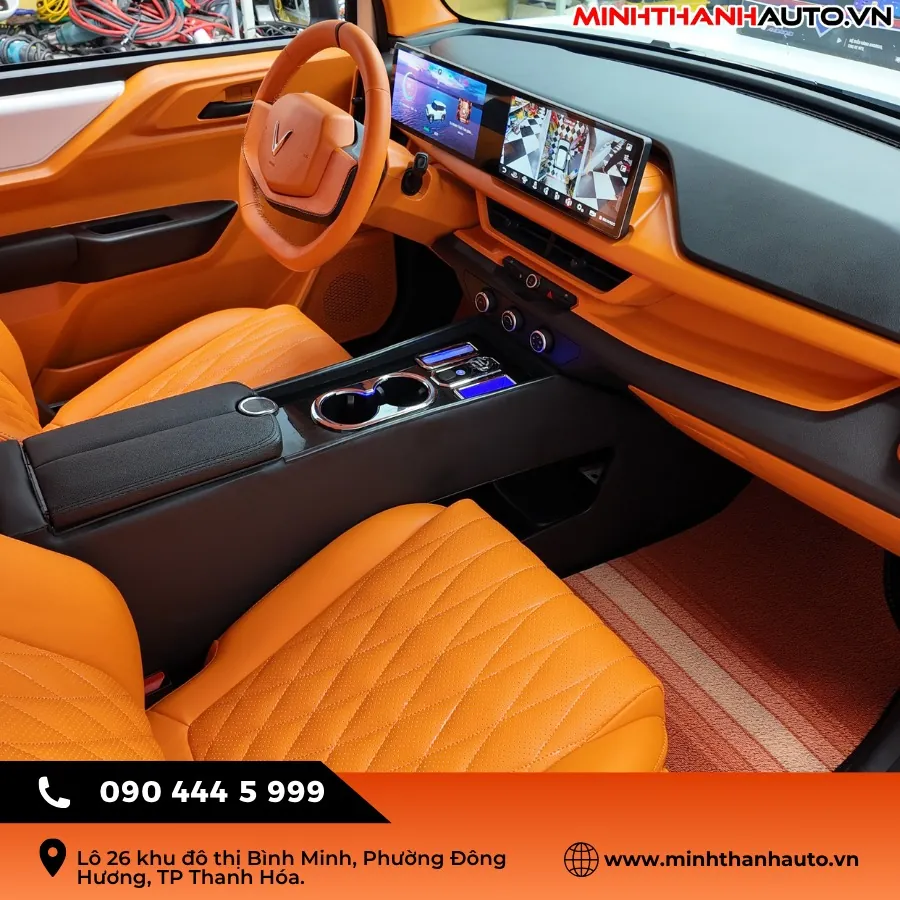 Camera 360 Ro Net Tich Hop Man Hinh Noi Dai Bravigo Vinfast Vf3